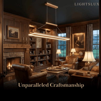 Excelis Luxury Rectangular Pendant Light