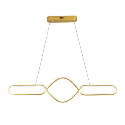 Pendant_Light_Black_Metal_Silica_Gel_Cross_Linear