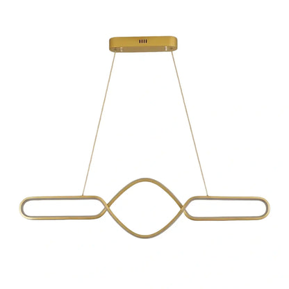 Pendant_Light_Black_Metal_Silica_Gel_Cross_Linear