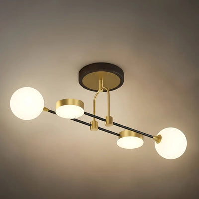 Nebula Modern Gold Chandelier