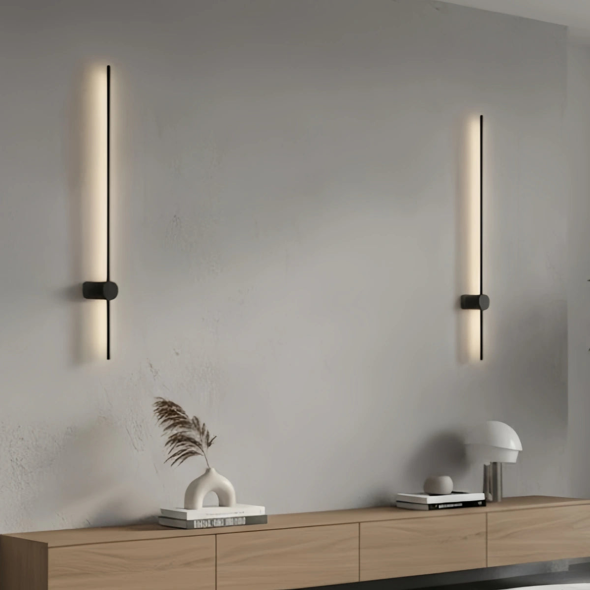 Arcato Minimalist LED Wall Lamp- Linear Light for Bedroom