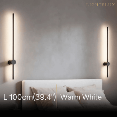Arcato Minimalist LED Wall Lamp- Linear Light for Bedroom