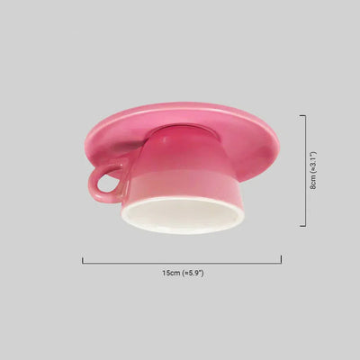 Art Deco Ceramic Ceiling Light for Bedroom
