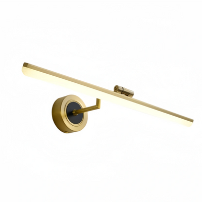 Arcato Vintage Vanity Light – Black/Gold Metal with Adjustable Light Bathroom